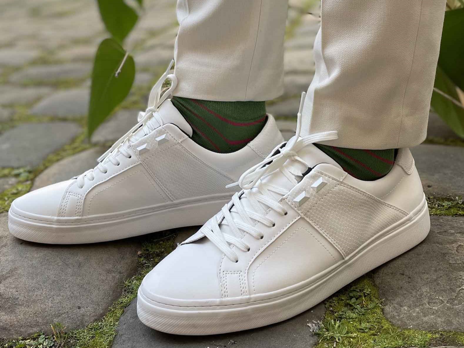 socquettes fantaisie à motifs en coton hommes femmes vertes rayures roses